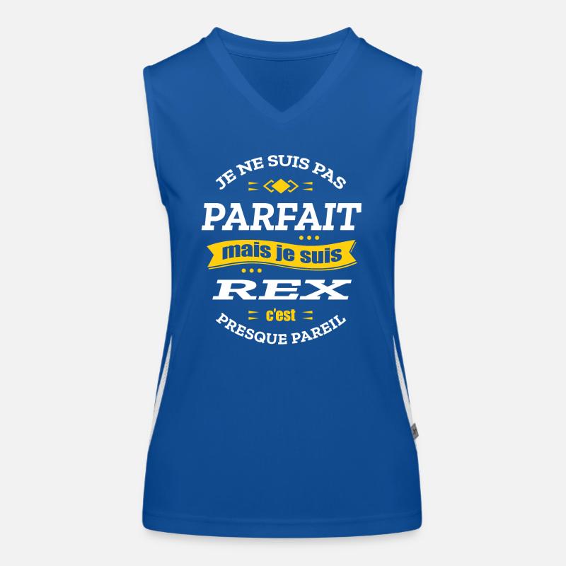 REX PARFAIT - PRENOM REX Débardeur respirant contrasté Femme