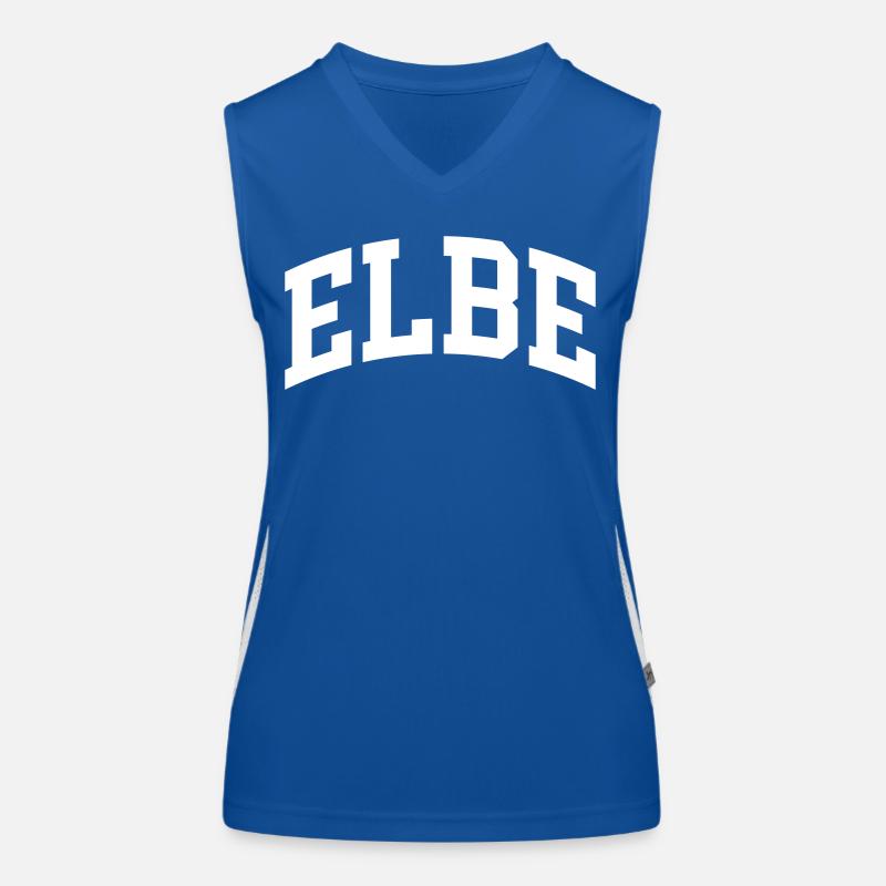 Elbe Funktionelles Kontrast-Tank Top für Frauen