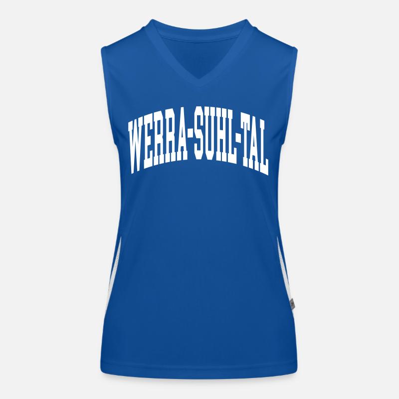 Vallée de Werra-Suhl Débardeur respirant contrasté Femme