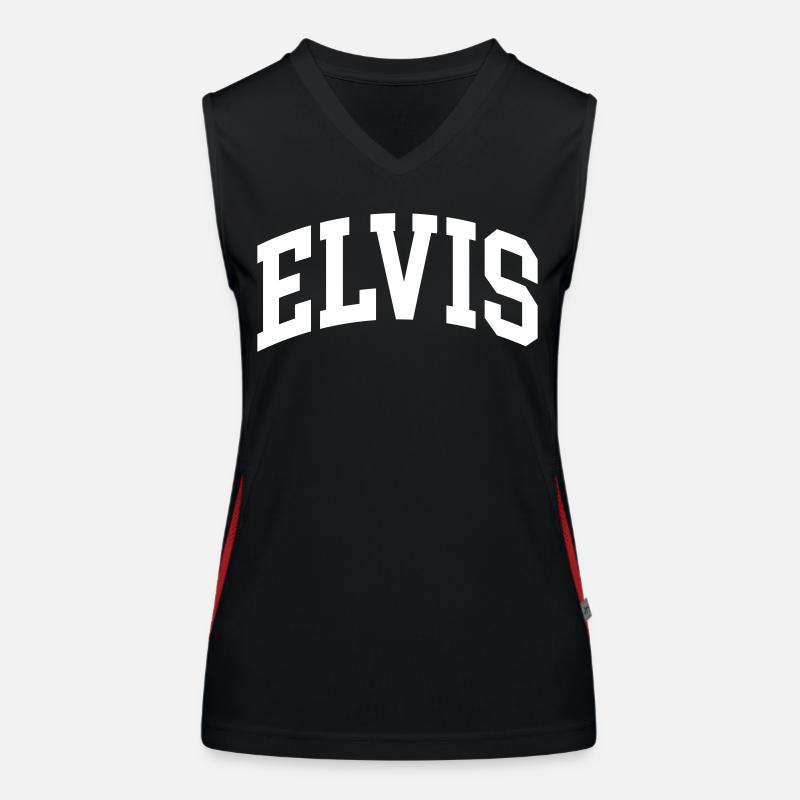 Elvis Funktionelles Kontrast-Tank Top für Frauen