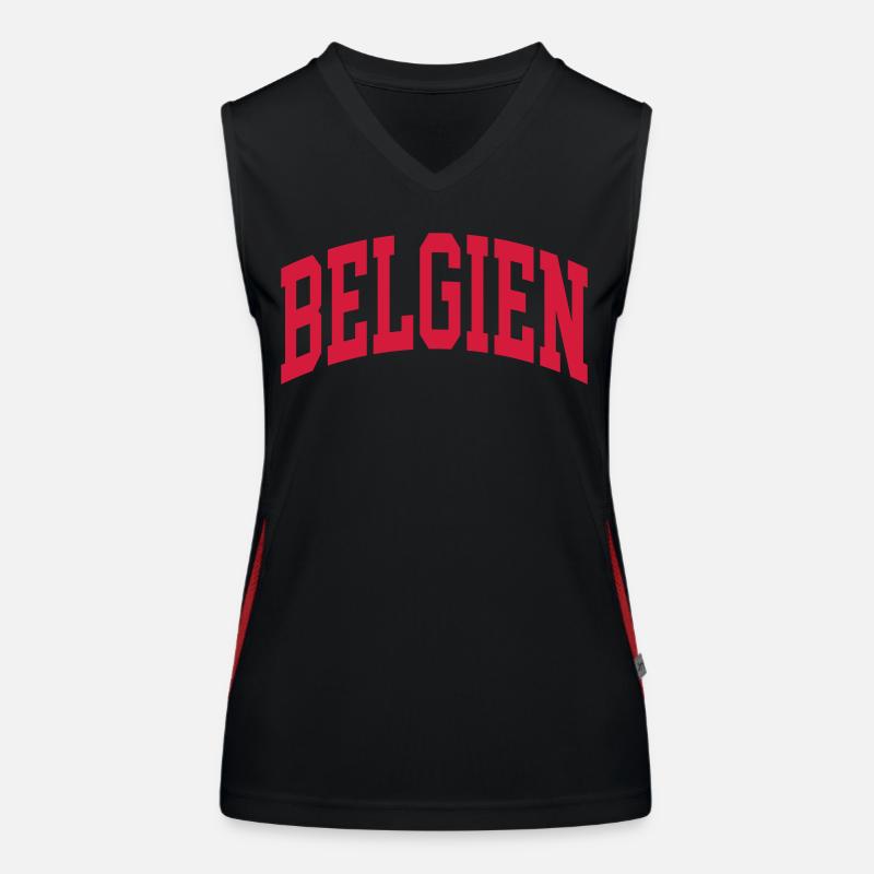 Belgium Women's Functional Contrast Tank Top