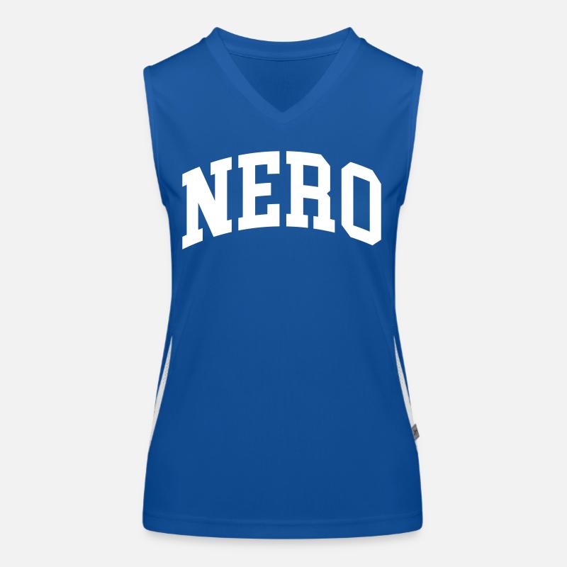Nero Funktionelles Kontrast-Tank Top für Frauen