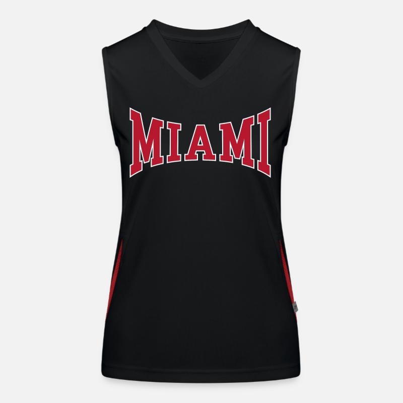 Miami Funktionelles Kontrast-Tank Top für Frauen