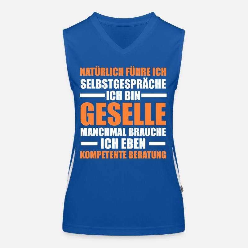 Compagnon Artisanat Certificat de compagnon Cadeau Débardeur respirant contrasté Femme