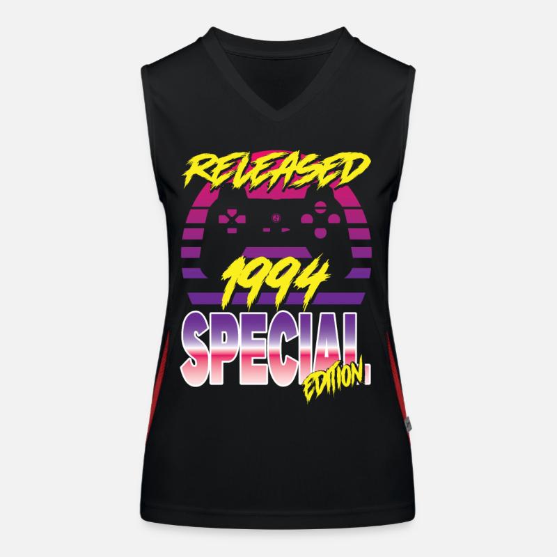 Released 1994 Special Edition Funktionelles Kontrast-Tank Top für Frauen