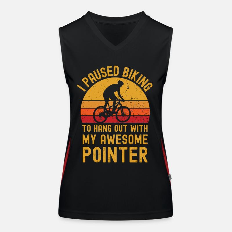 Cycling and Pointer Women's Functional Contrast Tank Top