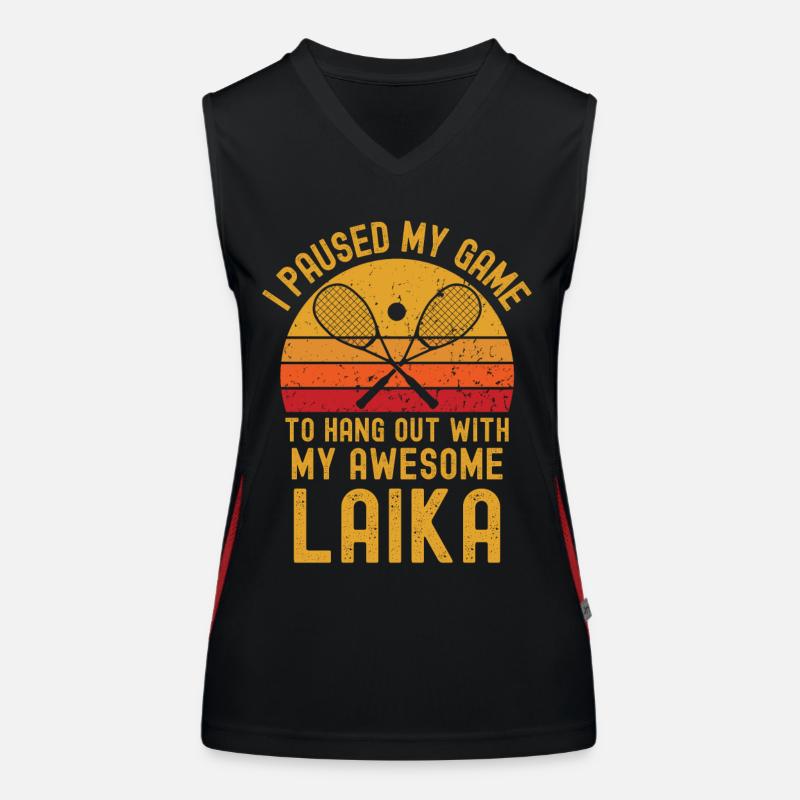 Squash and Laika Women's Functional Contrast Tank Top