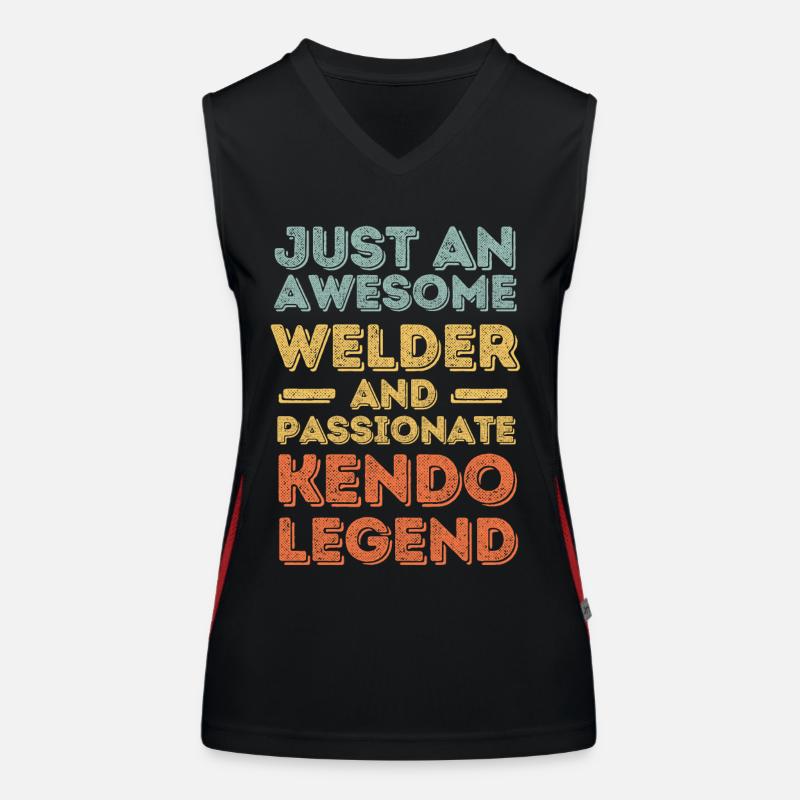 Welder Kendo retro Women's Functional Contrast Tank Top