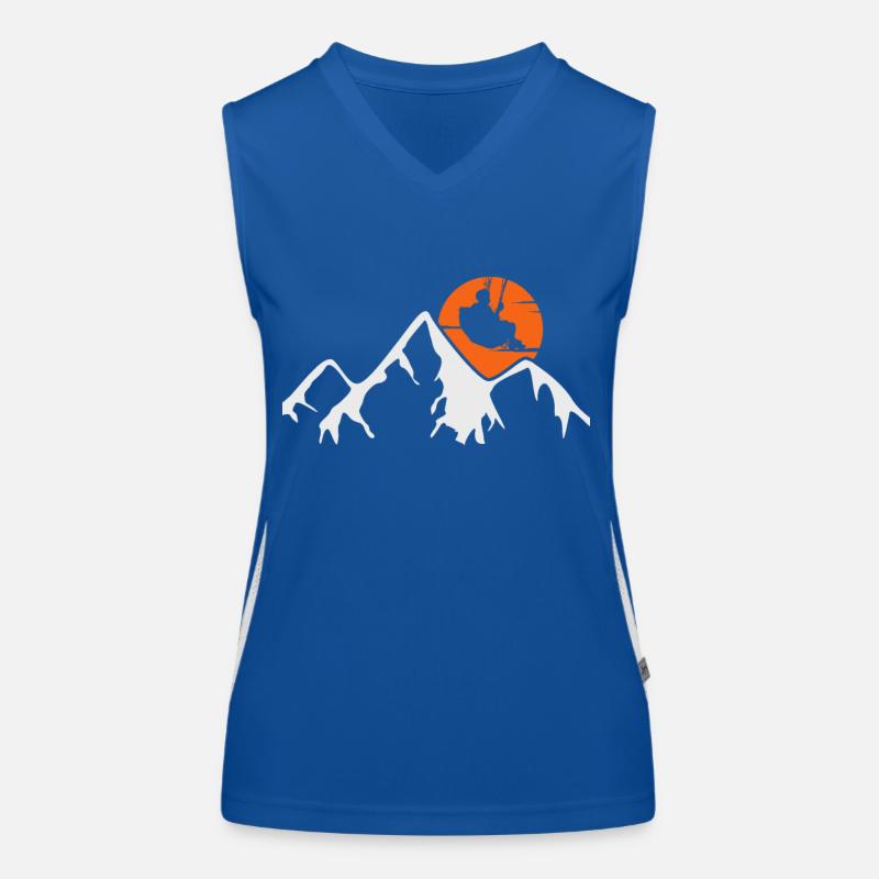 Paragliding Women's Functional Contrast Tank Top