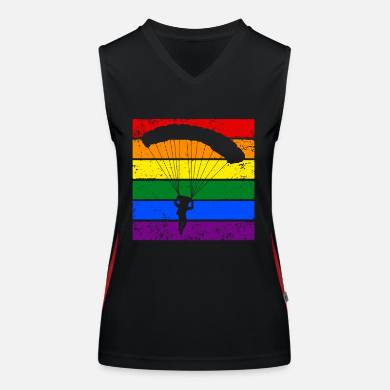 Parachute LGBTQ Women's Functional Contrast Tank Top