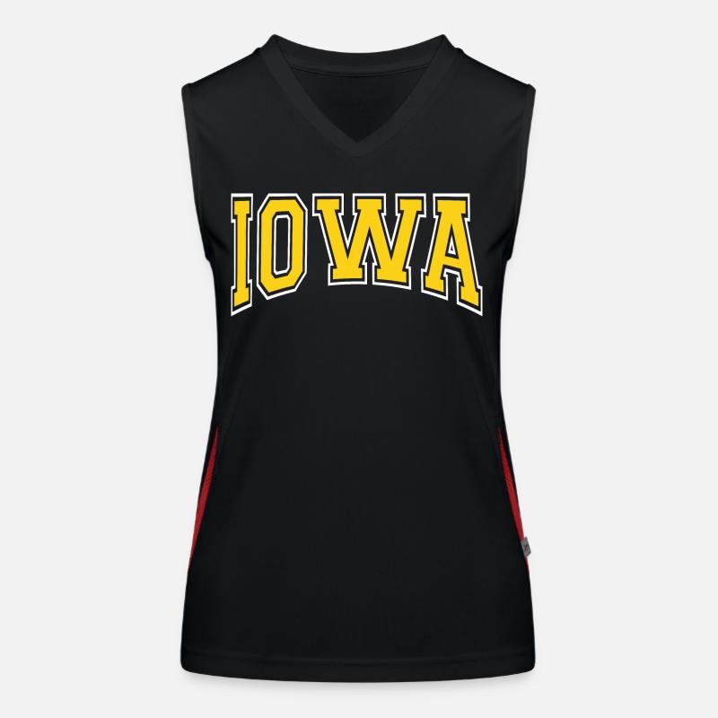 Iowa Funktionelles Kontrast-Tank Top für Frauen