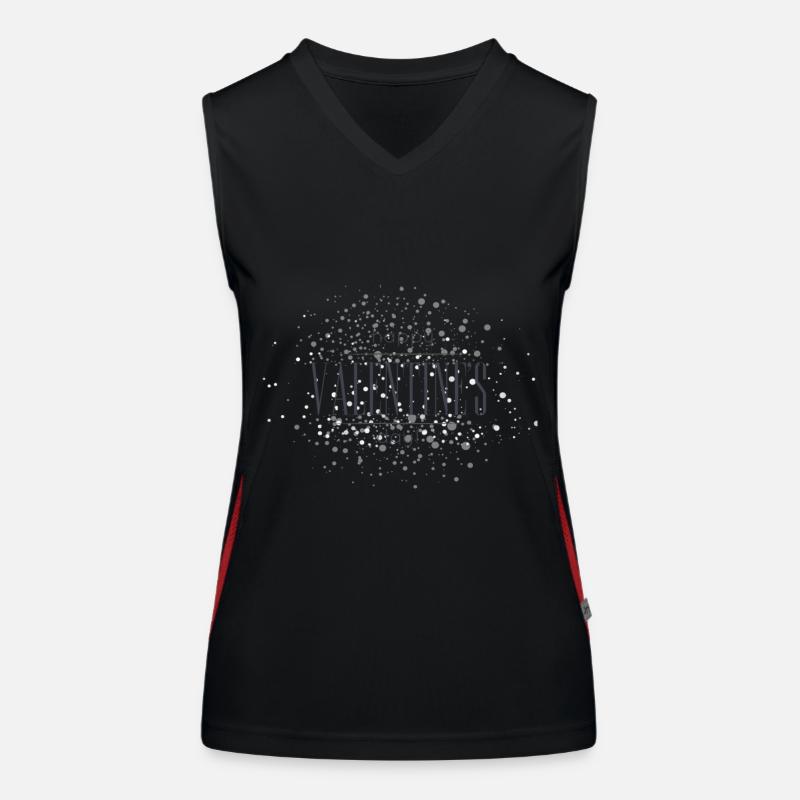 Valentines Tag Funktionelles Kontrast-Tank Top für Frauen