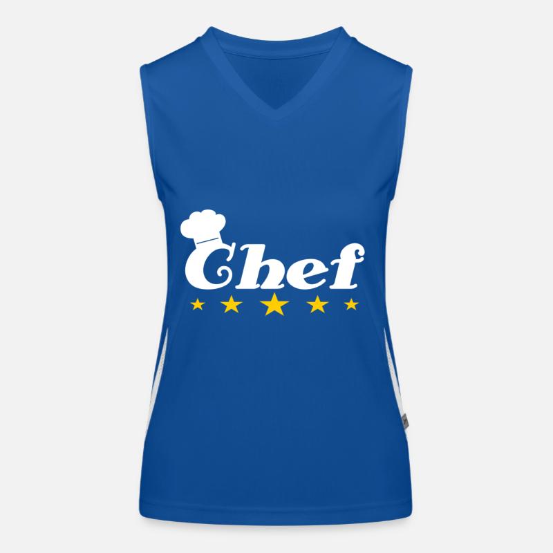 chef Women's Functional Contrast Tank Top