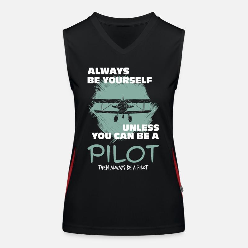Pilot Women's Functional Contrast Tank Top