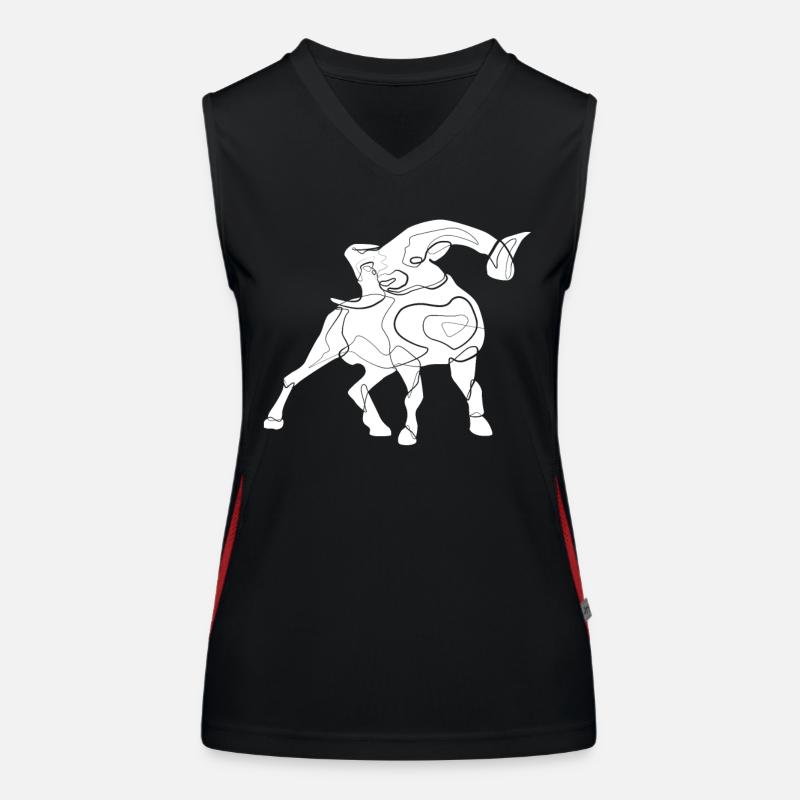 Ram Women's Functional Contrast Tank Top