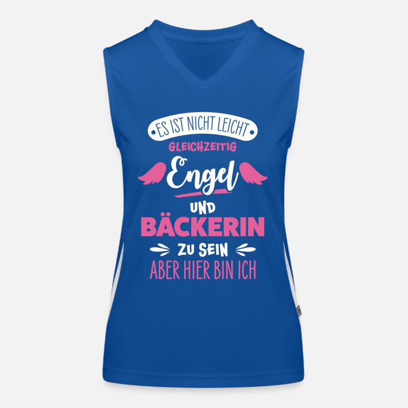 Confectioner Baker Women's Functional Contrast Tank Top