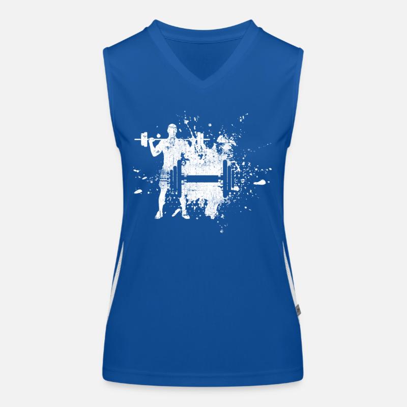 Krafttraining Funktionelles Kontrast-Tank Top für Frauen