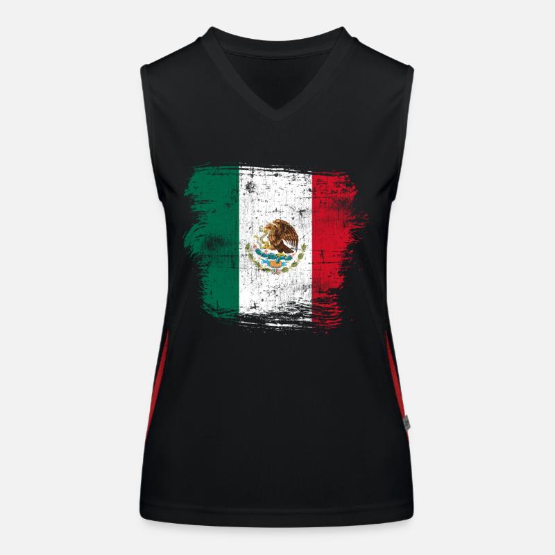 Mexico Women's Functional Contrast Tank Top