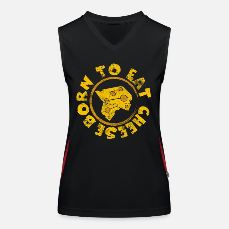 Cheese Women's Functional Contrast Tank Top