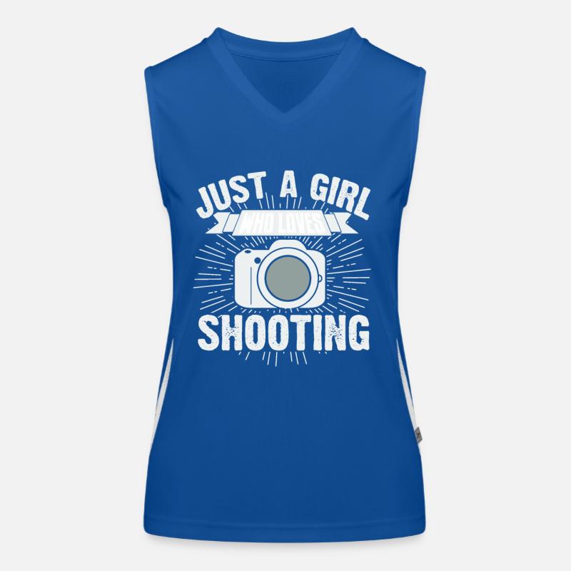 Caméra Débardeur respirant contrasté Femme