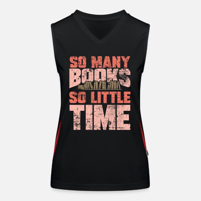 Lesen Funktionelles Kontrast-Tank Top für Frauen