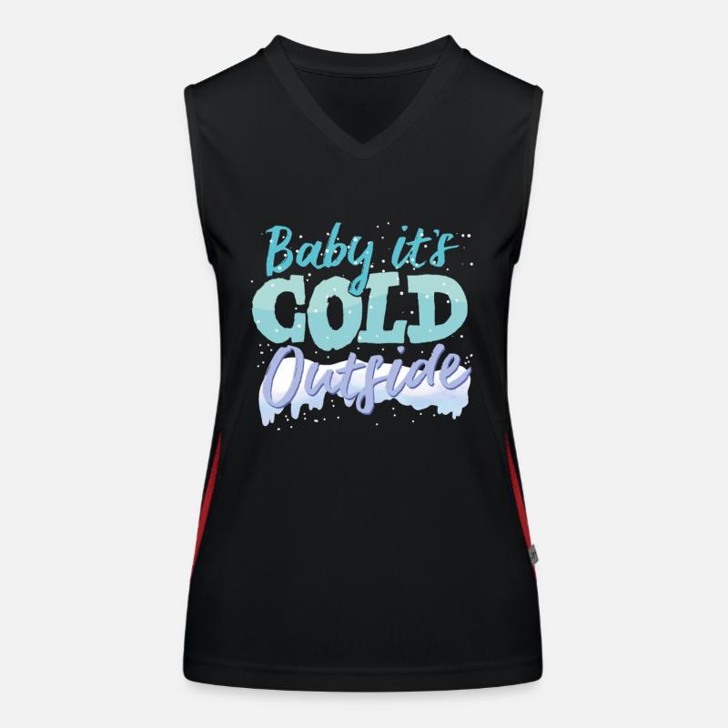 winter Women's Functional Contrast Tank Top