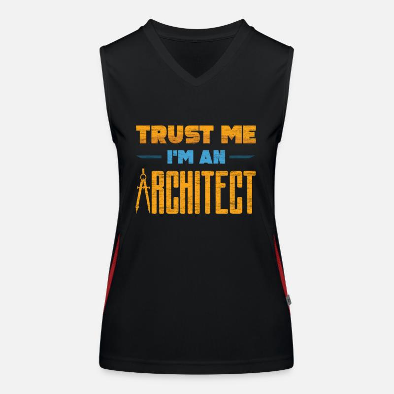 architecte Débardeur respirant contrasté Femme