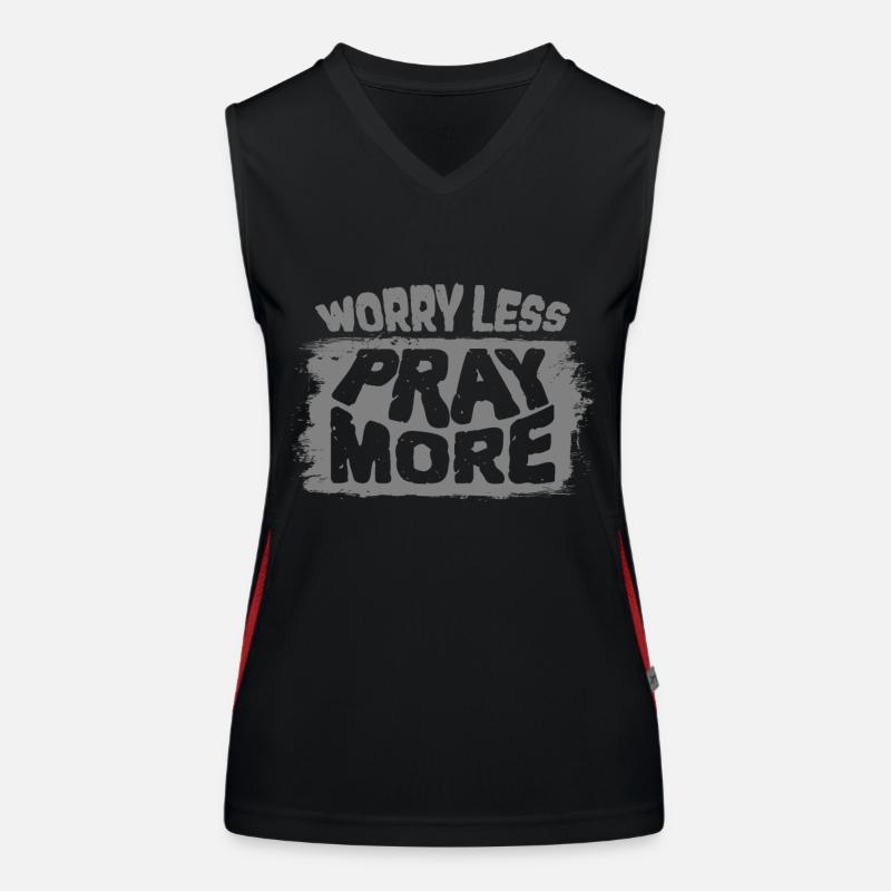 prier Débardeur respirant contrasté Femme