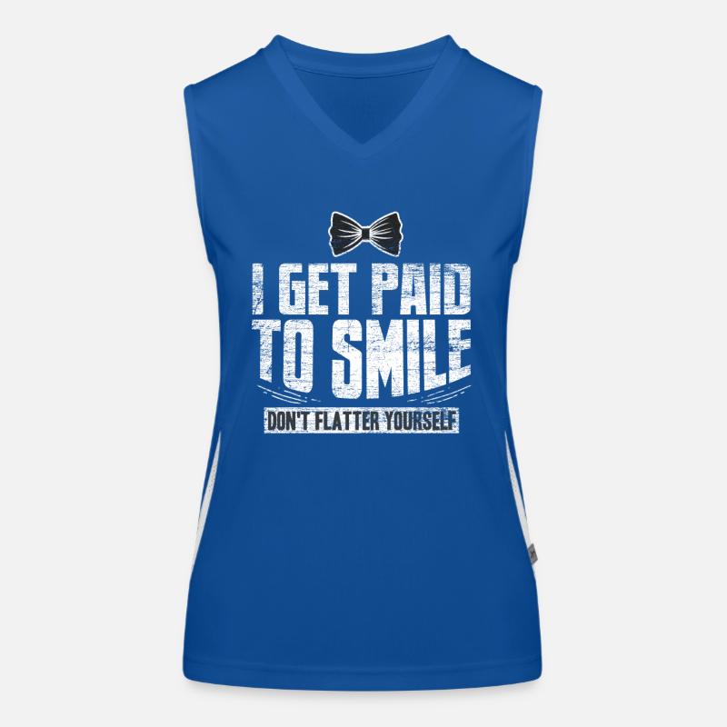 serveur Débardeur respirant contrasté Femme