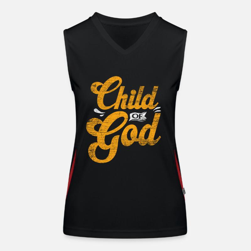 God Women's Functional Contrast Tank Top