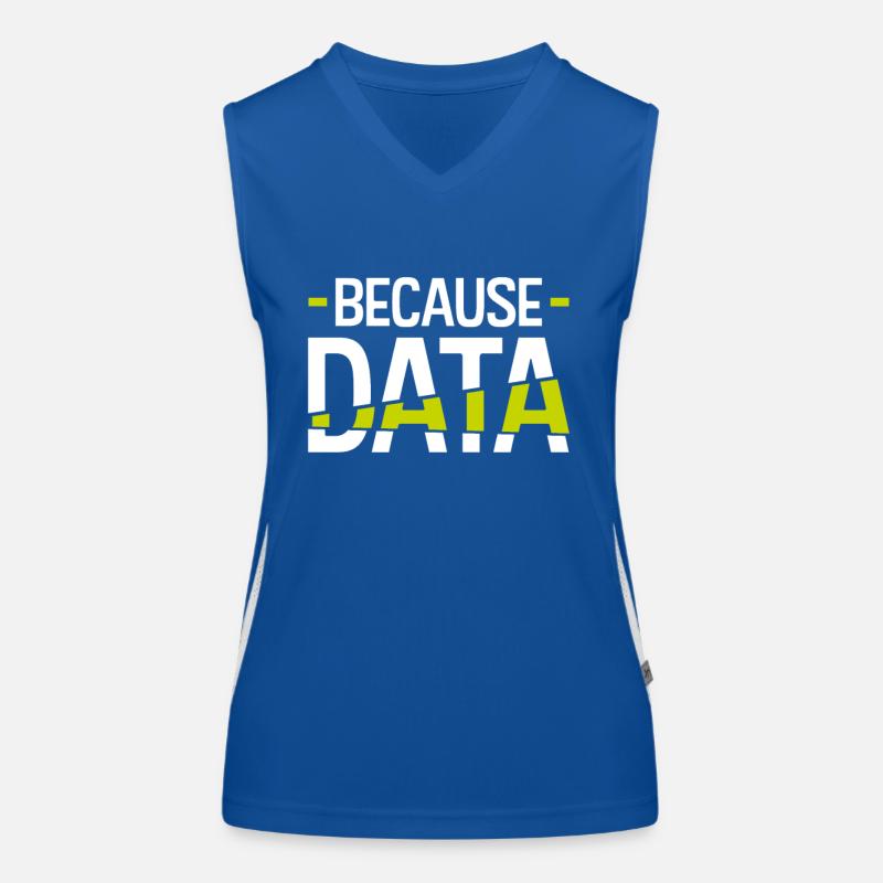 Informatiker Funktionelles Kontrast-Tank Top für Frauen