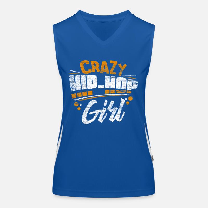 Hip Hop Mädchen Funktionelles Kontrast-Tank Top für Frauen