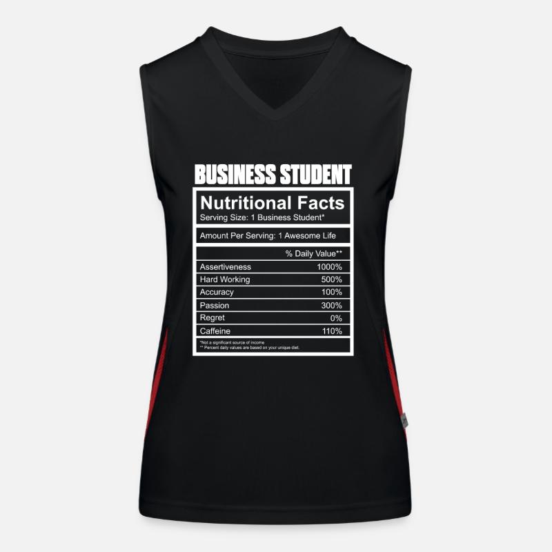 Business studies student Women's Functional Contrast Tank Top