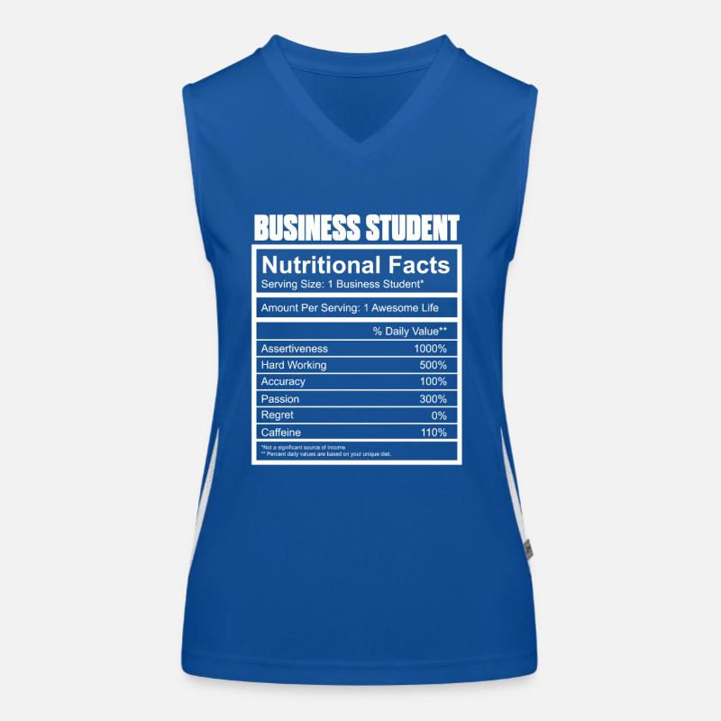 Business studies student Women's Functional Contrast Tank Top