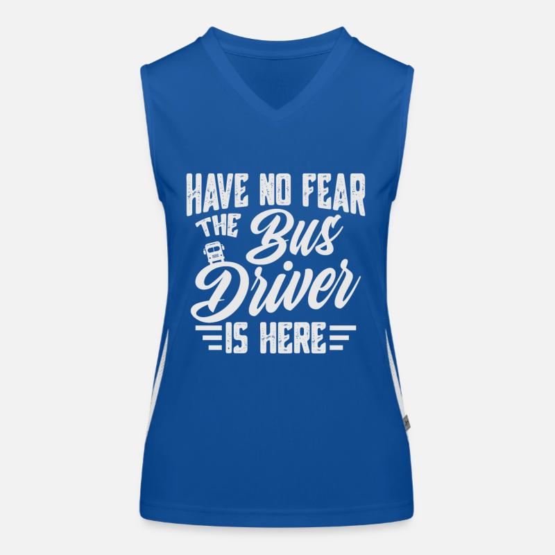 Busfahrer Funktionelles Kontrast-Tank Top für Frauen