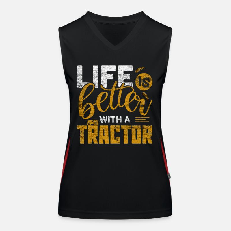 tractor Women's Functional Contrast Tank Top