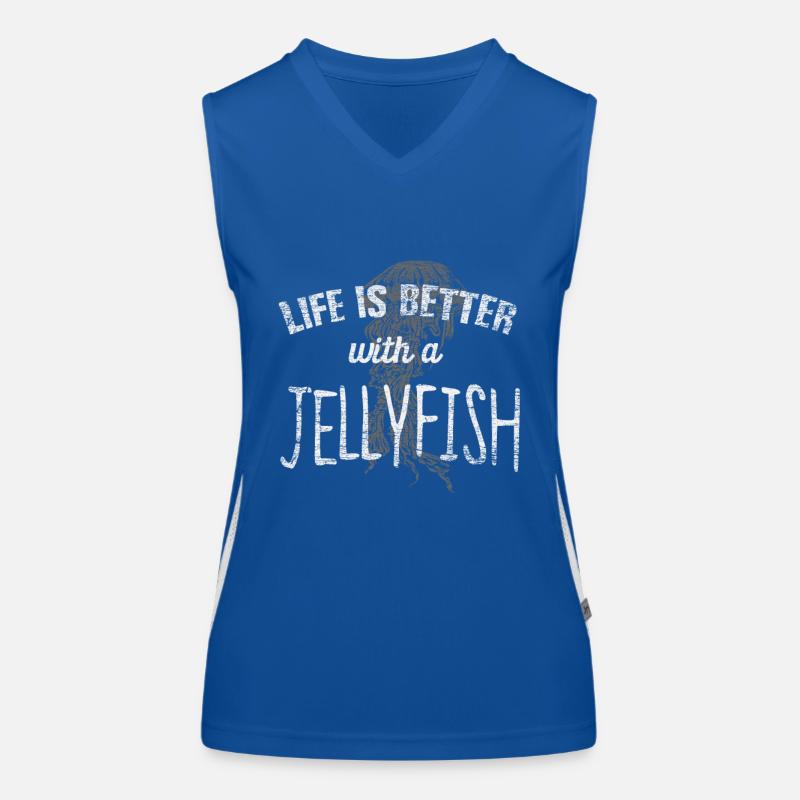 méduse Débardeur respirant contrasté Femme