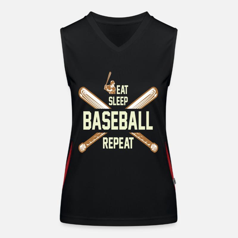 baseball Women's Functional Contrast Tank Top