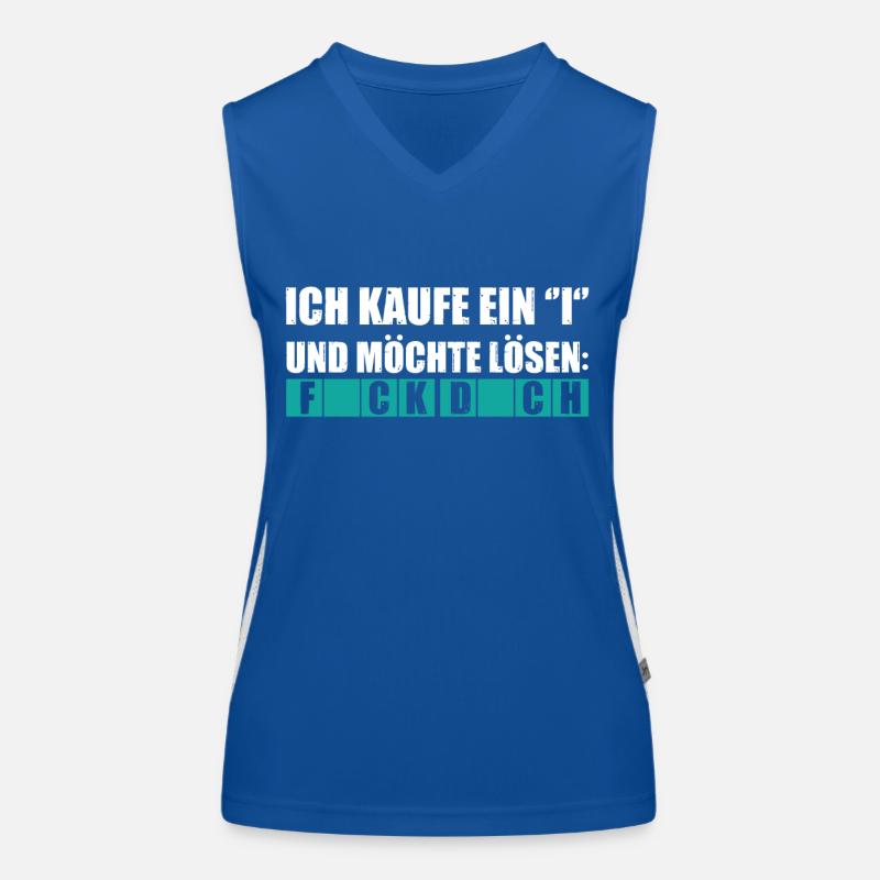 Fick dich Funktionelles Kontrast-Tank Top für Frauen