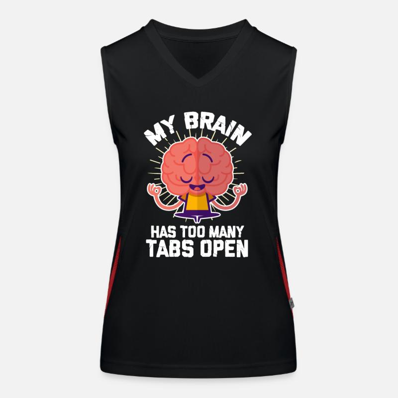 Nerd Nerds Nerde geschenke Nerd Outfit Funktionelles Kontrast-Tank Top für Frauen