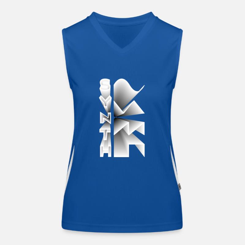 Synth Waveform Audio Analog Design Modular Gift Funktionelles Kontrast-Tank Top für Frauen
