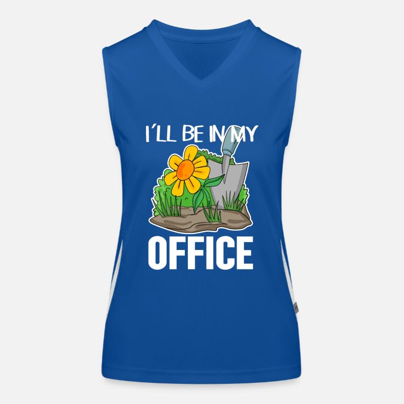 Garten Gartenarbeit Gärtner Funktionelles Kontrast-Tank Top für Frauen