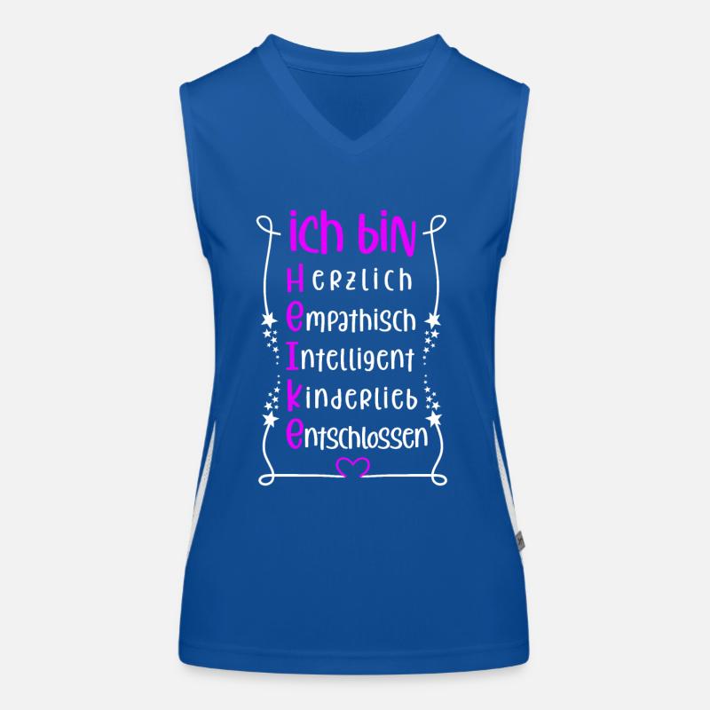 Für den besten Menschen - Ich bin Heike Funktionelles Kontrast-Tank Top für Frauen