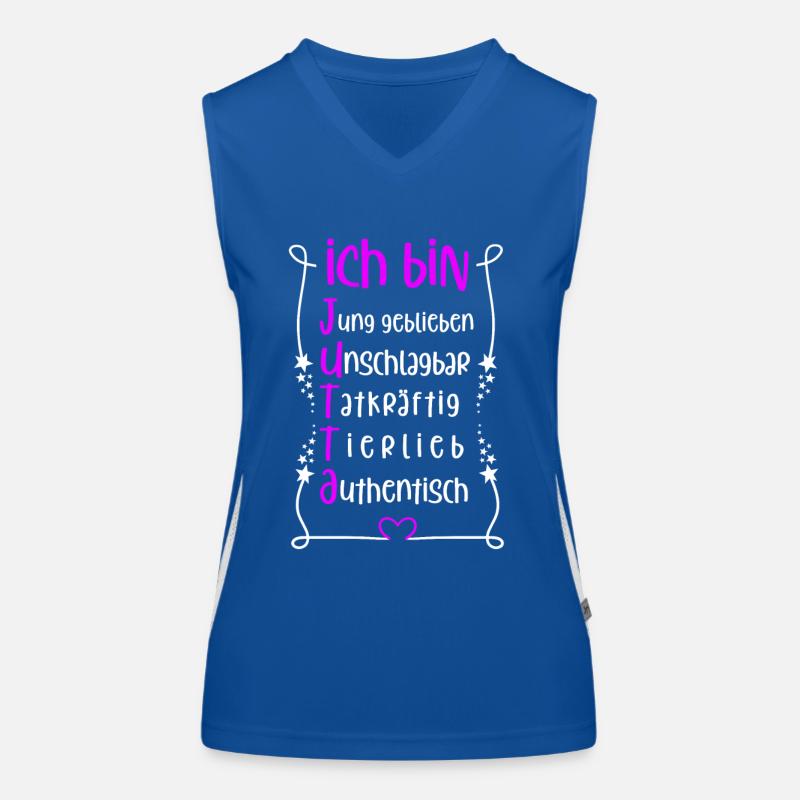 Für den besten Menschen - Ich bin Jutta Funktionelles Kontrast-Tank Top für Frauen
