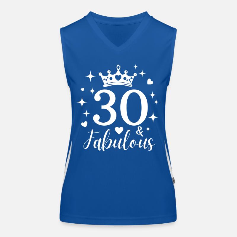 Fabelhafte 30. 30. Geburtstag Funktionelles Kontrast-Tank Top für Frauen
