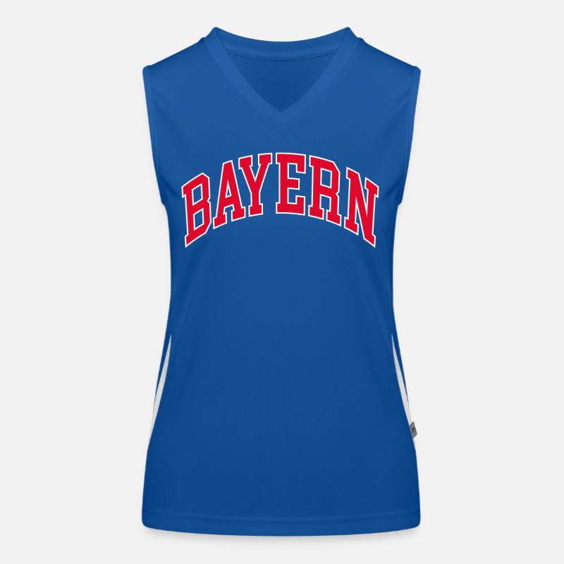 Bayern Funktionelles Kontrast-Tank Top für Frauen