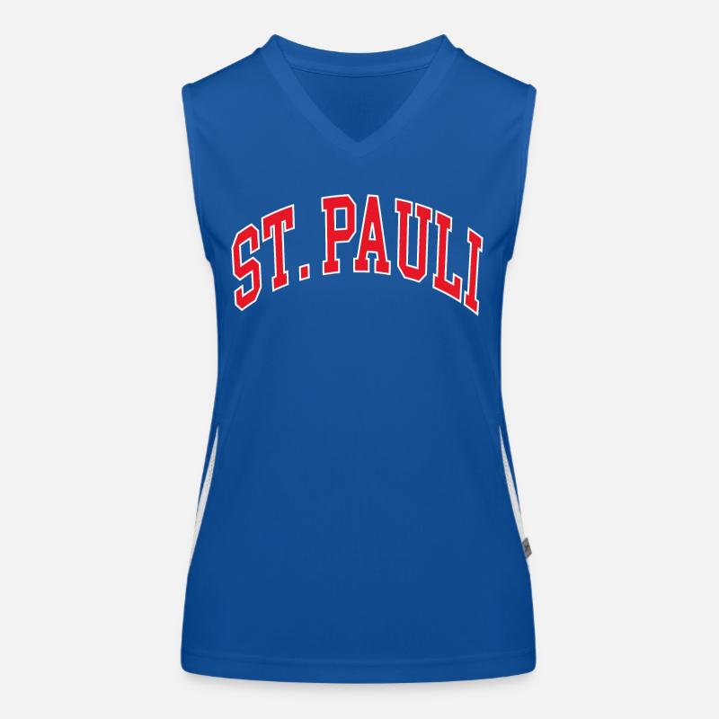 Saint-Pauli Débardeur respirant contrasté Femme
