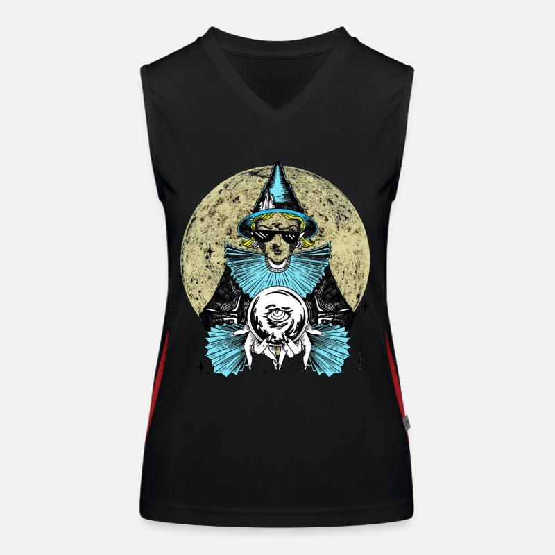 Fortune Teller Meme Future Oracle Women's Functional Contrast Tank Top