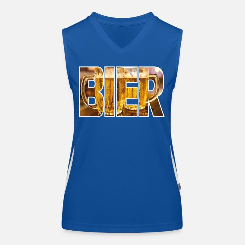 Beer Women's Functional Contrast Tank Top
