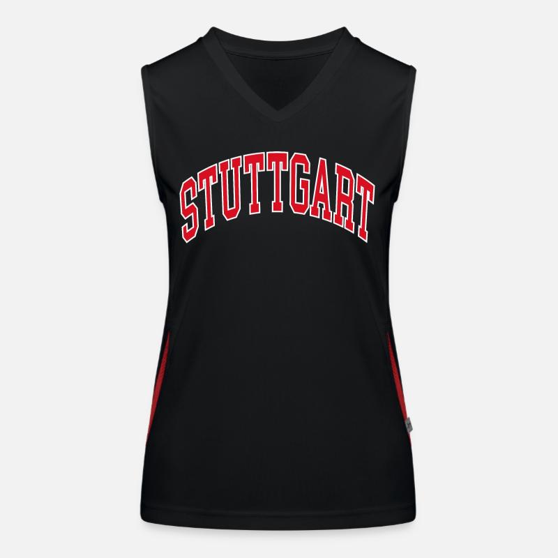 Stuttgart Funktionelles Kontrast-Tank Top für Frauen